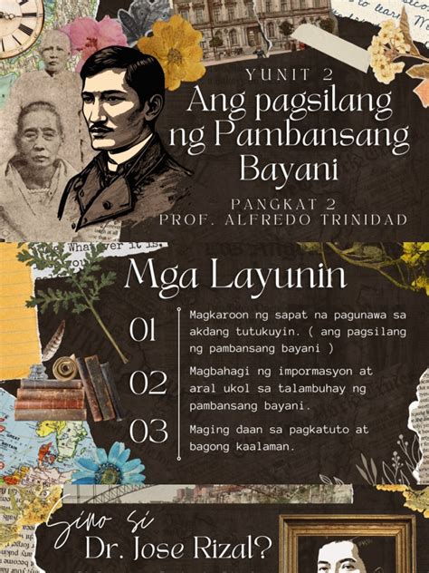 ang pambansang mami 2|(Pangkat 2) YUNIT 2 Ang Pagsilang NG Pambansang Bayani.